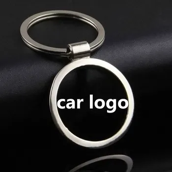 1 шт. х Брелок с логотипом автомобиля из хромированного металла, Брелки для ключей для Opel Audi Mercedes VW Honda Toyota Peugeot Kia Hyundai Volvo Mazda