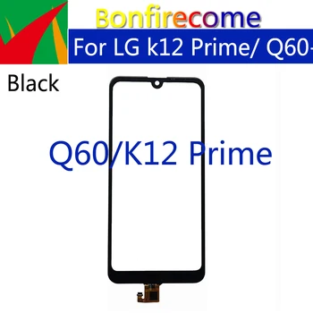 10 шт./лот Для LG K12 Prime/Q60 Сенсорная панель дигитайзер сенсора Переднее стекло Внешняя линза с заменой OCA