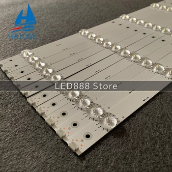 10 шт./лот светодиодная лента подсветки для Hisense LTDN55K321 UB55EC591 HD550DU-B51 LED55K320U SVH550AF2 DEXP U55B9000H