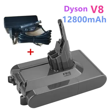 100% Оригинальный Аккумулятор DysonV8 12800 мАч 21,6 В для Литий-ионного Пылесоса Dyson V8 Absolute/Fluffy/Animal аккумуляторная Батарея