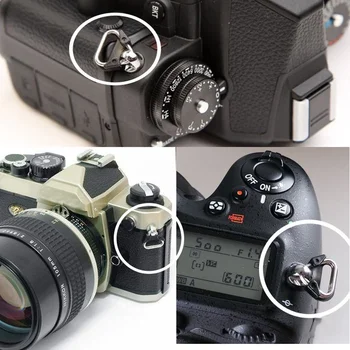 10шт Кольцо Для Крепления Камеры Ремешок Для Камеры Треугольный Разъемный Кольцевой Крючок для Fujifilm для Lecia для Nikon для Canon для Olympus DSLR