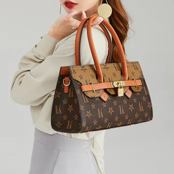 2023 Новая модная кожаная сумка через плечо Vip Deluxe Bag Дизайнерская сумка Женская Универсальная сумка большой емкости