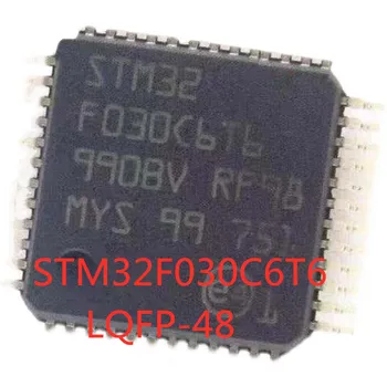 5 шт./ЛОТ 100% Качественный микроконтроллер STM32F030C6T6 STM32F030 SMD LQFP-48 В наличии Новый Оригинальный