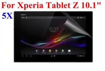 5 Шт./Лот, 3 Слоя Прозрачной Защитной Пленки Для ЖК-экрана, Защитная Крышка Для Xperia Tablet Z 10,1 