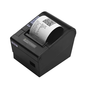 80-мм термопринтер чеков HOIN с автоматическим вырезанием по интерфейсу USB Ethernet Для печати билетных купюр, совместимый с ESC / POS Print