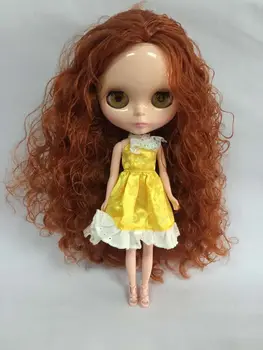9203 Обнаженные куклы blyth с медными волосами Фабричная кукла, Модная кукла, Подходящая Для DIY Change BJD Toy Для девочек