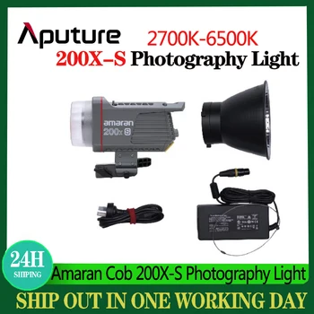 Aputure Amaran 100X-S /200X-S Светодиодное освещение Для видеосъемки 2700-6500 K Совместимость с фотокамерой-Управление приложением Bluetooth