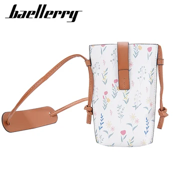 Baellerry Новые женские сумки через плечо, карман для телефона, кошельки, маленькие женские сумки, держатель для карт, простая сумка через плечо для девочек