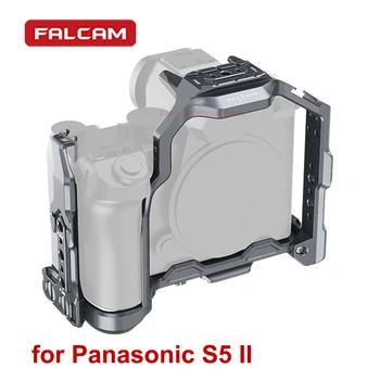 Falcam F22 F38 Быстроразъемный Полный Корпус Камеры Panasonic Lumix S5 Mark II с Креплением Для Холодного Башмака с Резьбовым отверстием 1/4 3/8