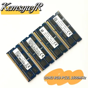 KcmsywjR DDR3 8GB PC3L 12800S Память ноутбука DDR3L 8G 1600MHZ Модуль ноутбука SODIMM RAM