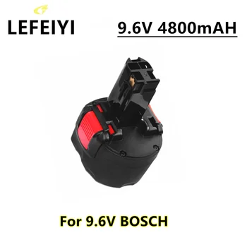 LEFEIYI BAT048 9,6 В 4800 мАч Замена Батареи Для Bosch BAT048 BAT100 BAT119 2607335272 2607335461 GSR 9,6VE-2 PSR 9,6VE-2 PSR