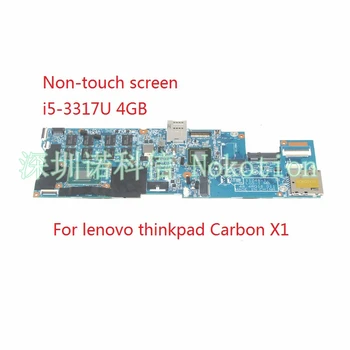 NOKOTION 11246-1 48.4RQ16.011 FRU 04W3891 Основная плата для ноутбука lenovo thinkpad Carbon X1 Материнская плата core i5-3317U 4 ГБ памяти