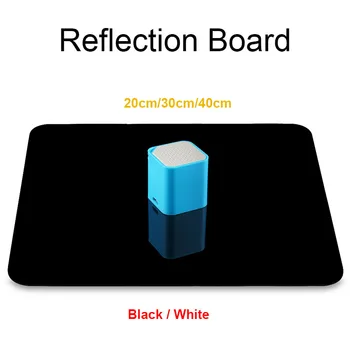 PULUZ 20 30 40 см Доска для отражения фотографий Акриловый белый черный фон Доска для показа студийный аксессуар для съемки продукта