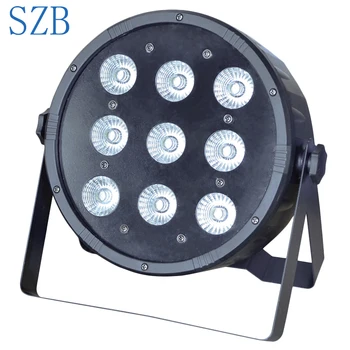 SZB Высококачественный светодиодный номинальный светильник 9x10 Вт RGBW 4в1 для сценической вечеринки, свадебного мероприятия/SZB-PL0910
