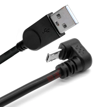 U Тип 90 ° micro 5Pin кабель для зарядки данных Android игровой телефон планшет удлинитель питания для передачи данных 0.3 м