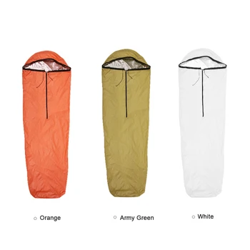 Аварийный спальный мешок, легкое водонепроницаемое тепловое аварийное одеяло, снаряжение для выживания на открытом воздухе, пешие прогулки, альпинизм