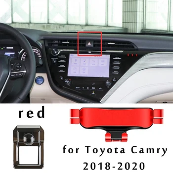 Автомобильный Держатель Телефона LHD Для Toyota Camry XV70 2021 2022 2018 Кронштейн Для Укладки Автомобиля GPS Подставка Поворотная Поддержка Мобильные Аксессуары