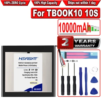 Аккумулятор HSABAT 10000 мАч для Планшетного ПК Teclast Tbook 10s Tbook10s 5 линий + Разъем