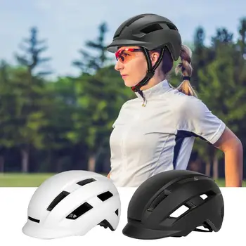Велосипедный Шлем Для Горной Дороги Велоспорт MTB EPS Материал Прочный Корпус Из ПК 57-62 см Регулируемая Окружность Головы Велосипедная Защитная Шляпа