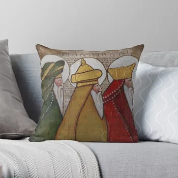 Волхвы; Три короля; Три мудреца; Подушка-плед; Подушка для дивана; Декоративная подушка для дивана;