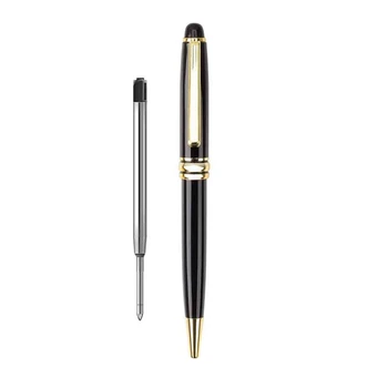 Выдвижная Металлическая Шариковая Ручка С Гелевыми Чернилами Fine Point Black для shell Smooth Wr