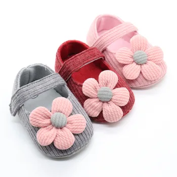 Детская обувь Для новорожденных, первые ходунки, обувь для малышей, обувь для девочек и мальчиков, детская обувь на мягкой противоскользящей подошве, Детская тканевая обувь для новорожденных
