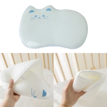 Детские подушки, летняя дышащая подушка для новорожденных, подарок для душа для малышей от 0 до 3 лет QX2D