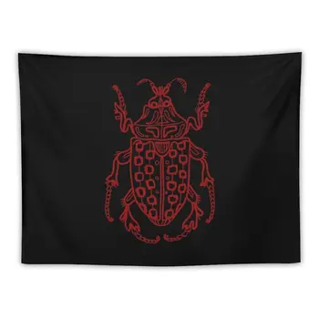 Дизайн в виде жука, Гобелен с изображением насекомых, украшение гостиной, организация и оформление спальни