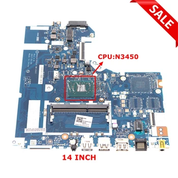 Для Lenovo ideapad 320-14IAP Материнская плата ноутбука DG424 DG524 NM-B301 5B20P19723 14 дюймов N3350/N3450 Процессор DDR4 5B20P19722