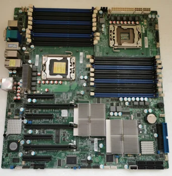 Для Ultramicro X8DAH +-F двойная 1366-контактная серверная материнская плата Поддерживает процессорные карты