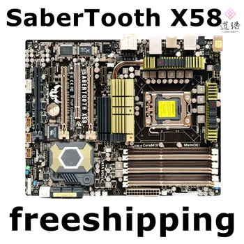 Для материнской платы SaberTooth X58 24GB LGA 1366 DDR3 ATX X58 Материнская плата 100% протестирована, полностью работает