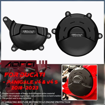 Защитный чехол крышки двигателя мотоциклов V4 для case GB Racing Для DUCATI V4 /V4S PANIGALE 2018-2023 Защитные Чехлы двигателя