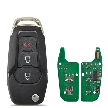 Идентификатор FCC: N5F-A08TAA ID49 Чип 315 МГц Автомобильный Дистанционный Ключ для F250 F350 Explorer Keyless Flip Fob Key