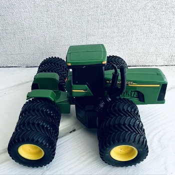 Изготовленный на заказ сельскохозяйственный трактор ETRL, модель 12-колесного трактора, сельскохозяйственная техника, коллекция моделей легкосплавных транспортных средств, Игрушки без коробки