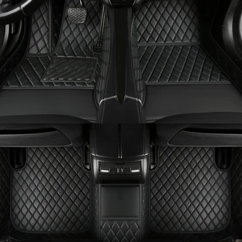 Индивидуальные автомобильные коврики для Mercedes Benz ML Class W164 2005-2011 года Выпуска Аксессуары для салона автомобиля Ковер Искусственная кожа