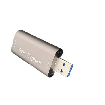 Карта Видеозахвата 4K USB 3.0 USB2.0 HDMI-совместимый Граббер-Рекордер для Игровой DVD-видеокамеры PS4, Запись камеры в прямом эфире