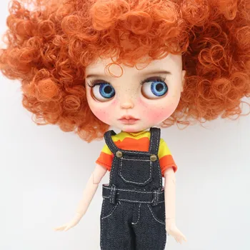 Кукла blyth с обнаженным суставным телом, изготовленная на заказ перед продажей.