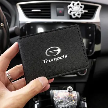 Многофункциональный защитный чехол-Бумажник С Отделениями для водительских прав, Автомобильная карта Trumpchi GacGS8 GS345 Plus Coupe GM86
