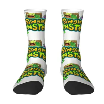 Мужские носки для видеоигр My Singing Monsters, унисекс, новинка, носки для одежды с 3D-принтом