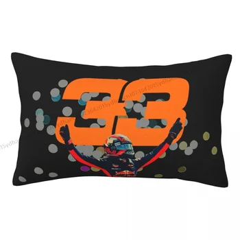 Наволочка из полиэстера Verstappen для спальни F1 Car Racing Декоративная дышащая наволочка для подушки наволочка