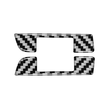 Наклейки для Левого и Правого Воздуховыпусков Рамка Крышка Отделка Наклейка Наклейка Интерьер Из Углеродного Волокна для Lexus NX 200 300H 2014-2019