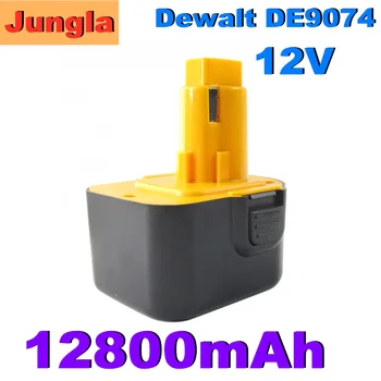 Новый 12 В 12800 мАч Инструментальный аккумулятор для Dewalt DE9074 DC9071 DE9037 DE9071 DE9075 DW9071 DW9072 DW9074 DC727 DC756 DC980 DC981 DW051