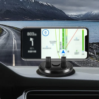 Новый автомобильный держатель для мобильного телефона, легко монтируемая на зажим Подставка, вращающаяся на 360 Градусов, Einfache Nutzlich Auto, Удобная подставка для GPS-навигации.