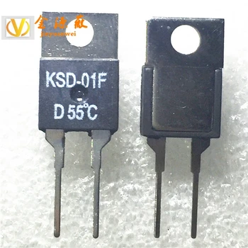 Новый оригинальный KSD-01F D55 Нормально закрыт на 55 градусов, автоматически отключается на 55 градусов