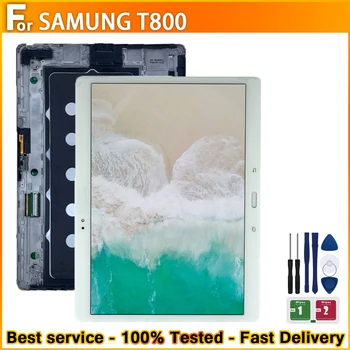 Оригинал для Samsung Galaxy Tab S T800 T805 ЖК-дисплей с сенсорным экраном Для T800 T805 Замена с рамкой 100% тест