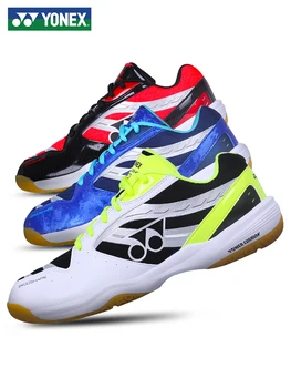 Оригинальные новые кроссовки Yonex для бадминтона, мужские и женские теннисные туфли для тренировок по бадминтону, спортивные кроссовки