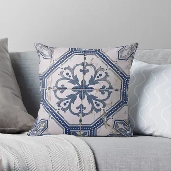 плитка azulejos, наволочки для детей, декоративная подушка, эластичный чехол для дивана