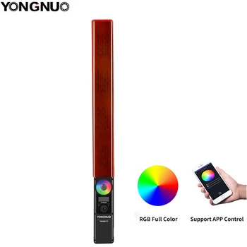 Портативная Светодиодная Видеокамера YONGNUO YN360 III YN360III с Сенсорной Регулировкой Цветовой Температуры Bi-colo от 3200 к до 5500 К RGB с Пультом Дистанционного Управления