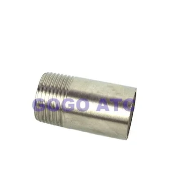 Санитарная нержавеющая сталь 304 DN 15-25 мм Наружное резьбовое соединение из шелка с одной головкой, сварное соединение с наружной резьбой из проволоки