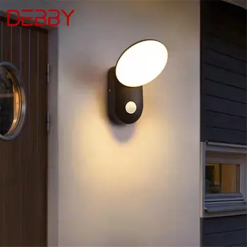 Современный простой настенный светильник DEBBY, светодиодные водонепроницаемые винтажные бра, светильник для декора дома, балкона, коридора, двора.